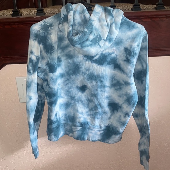 Athleta Medium Hoodie Tie Dye Ladies Sweat Shirt - Picture 5 of 5